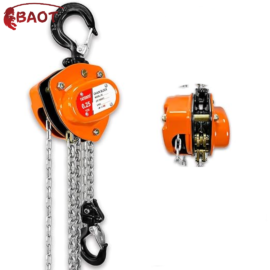 Hand Chain Hoist 2 Ton Capacity for Garages Automotive and Heavy Machinery