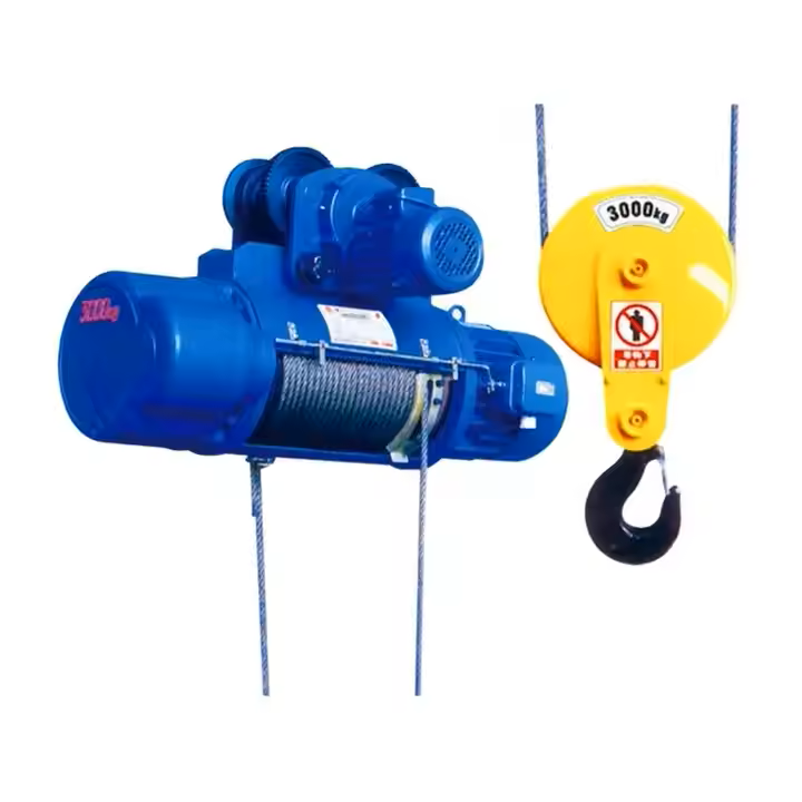 CD1 Type Electric Wire Rope Hoist - 0.5-32 Ton Heavy-Duty Lifting Equipment for Industrial Factories & Warehouses - 图片 3